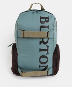Hnědo-zelený batoh Burton 26 l