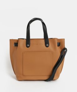 Hnědá kabelka s crossbody kabelkou 2v1 Meatfly