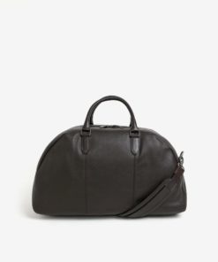 Hnědá pánská kožená cestovní taška Royal RepubliQ Omega