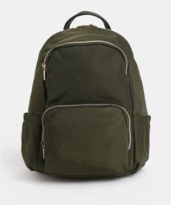Khaki batoh se zipy ve zlaté barvě ZOOT