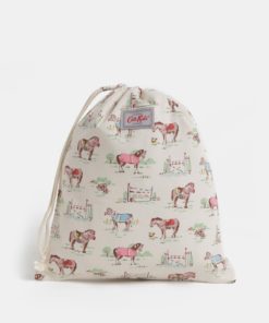 Krémový holčičí vzorovaný vak bez popruhů Cath Kidston