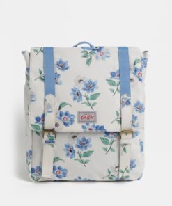 Modro-krémový holčičí květovaný batoh Cath Kidston