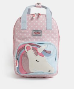 Modro-růžový holčičí batoh s motivem jednorožce Cath Kidston