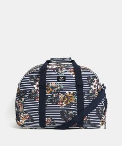 Modrá pruhovaná cestovní taška Roxy Long