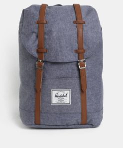 Modrý žíhaný batoh Herschel Retreat 19