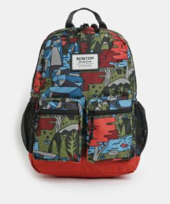 Oranžovo-zelený klučičí batoh batoh Burton Gromlet 15 l