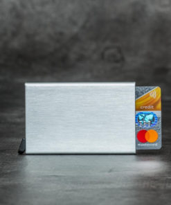 Secrid Cardprotector Brushed Silver Univerzální velikost
