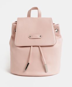 Světle růžový dámský vakový batoh Meatfly