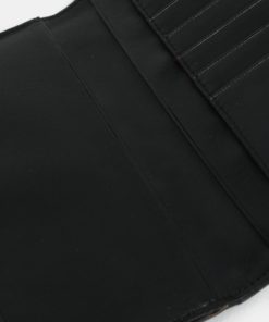 Tmavě hnědá peněženka s výšivkou Desigual Siara