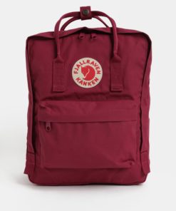 Tmavě růžový voděodolný batoh Fjällräven Kånken 16 l