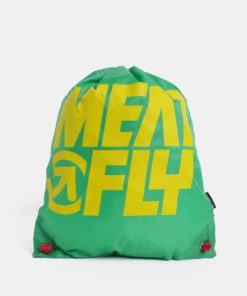 Zelený vak s potiskem Meatfly
