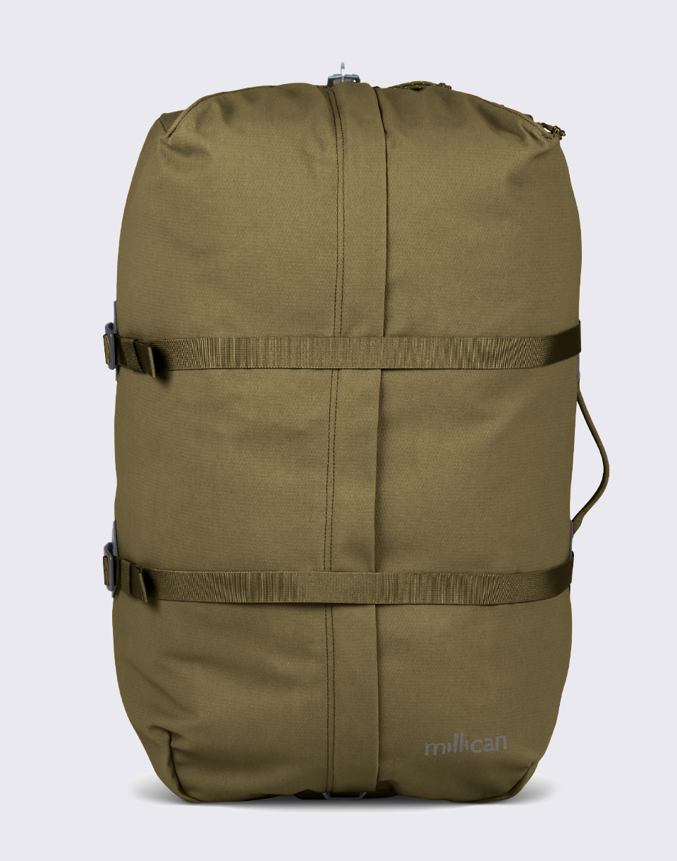 millican Miles Duffle Bag 60 l Moss millican Miles Duffle Bag 60 l Moss
