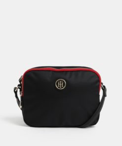 Černá crossbody kabelka Tommy Hilfiger Poppy