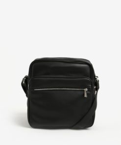 Černá crossbody taška s kapsou Bobby Black
