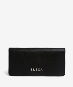 Černá dámská kožená peněženka ELEGA Amina