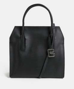 Černá kožená kabelka BREE Cambridge 14