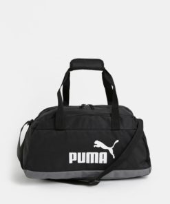 Černá sportovní taška s potiskem Puma