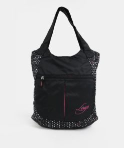 Černá vzorovaná dámská taška LOAP Finnie