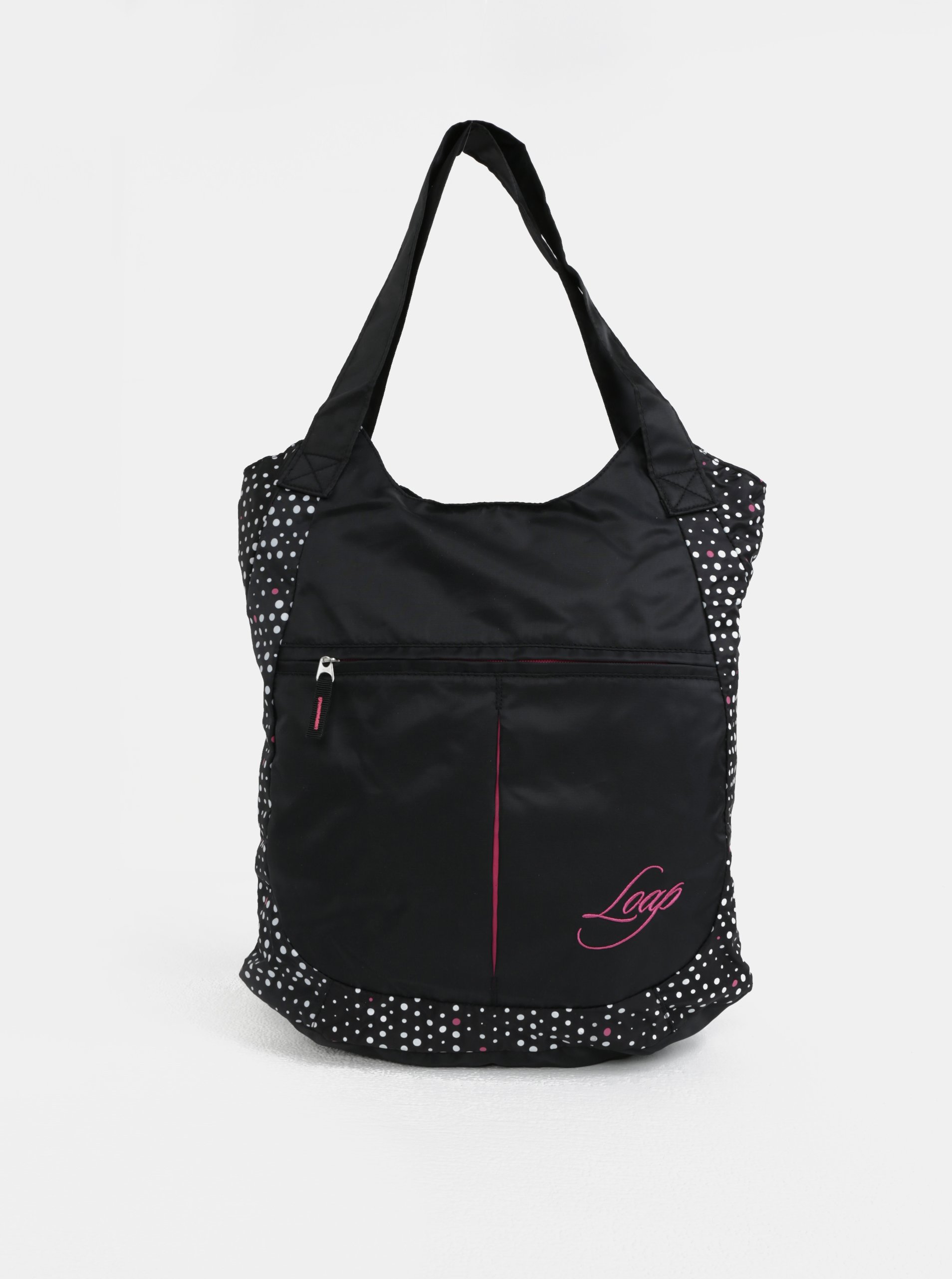 Černá vzorovaná dámská taška LOAP Finnie Černá vzorovaná dámská taška LOAP Finnie