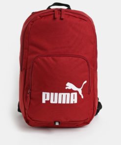 Červený batoh s potiskem Puma 21 l