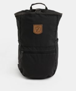 Šedý batoh s koženou nášivkou Fjällräven High Coast 18 l