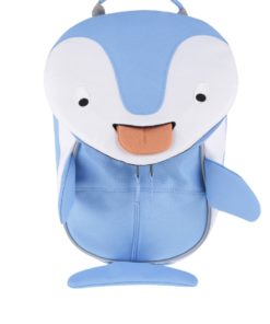 Bílo-modrý batoh ve tvaru delfína Affenzahn