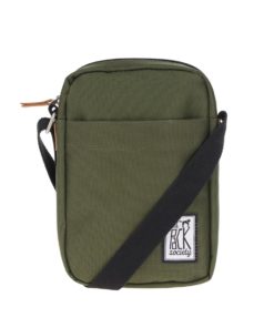 Khaki crossbody taška The Pack Society
