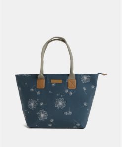 Petrolejový vzorovaný shopper Brakeburn