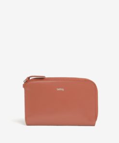 Růžová dámská kožená peněženka Bellroy Pocket