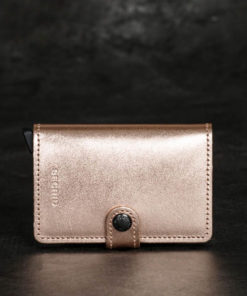 Secrid Miniwallet Metallic Rose Univerzální velikost