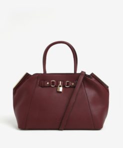 Vínová kabelka s odnímatelným popruhem LYDC