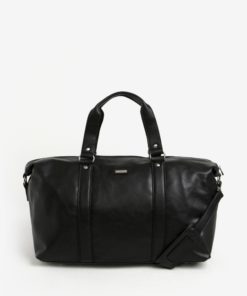 Černá cestovní taška s kapsou na notebook Bobby Black