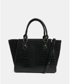 Černá kabelka s hadím vzorem Dorothy Perkins
