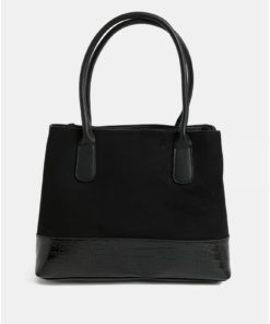 Černá kabelka v semišové úpravě Dorothy Perkins