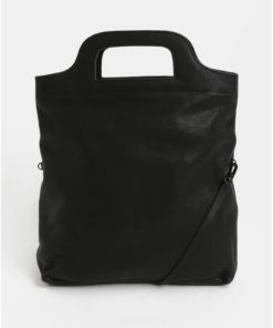 Černá kožená kabelka Vagabond Roskilde