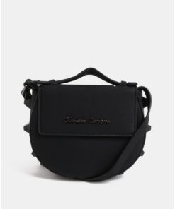 Černá malá crossbody kabelka s ozdobnými detaily  Claudia Canova Regal