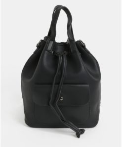 Černý batoh/vaková kabelka Claudia Canova Kagan