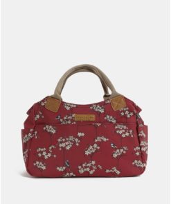 Červená malá květovaná kabelka Brakeburn