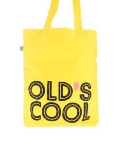 „Dobrá" žlutá plátěná taška Elpida