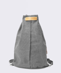 QWSTION Simple Bag Washed Grey