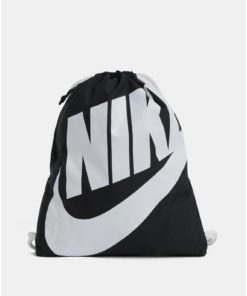 Černý vak s potiskem Nike
