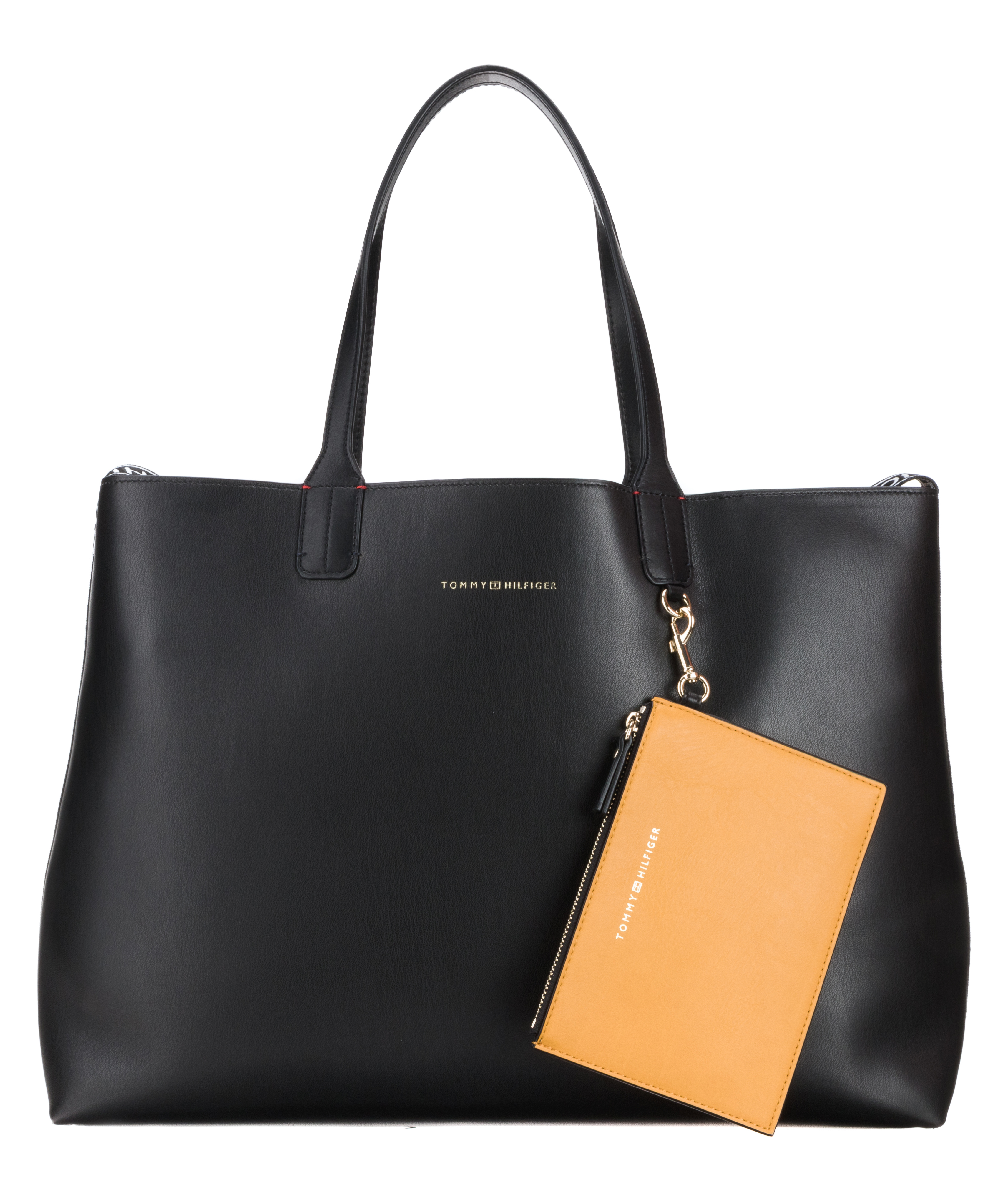 Kabelka Tommy Hilfiger | Černá Oranžová | Dámské | UNI Kabelka Tommy Hilfiger | Černá Oranžová | Dámské | UNI