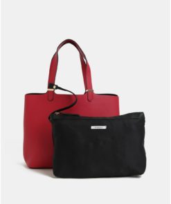 Červený shopper 2v1 Pieces Kopa