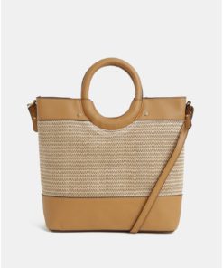 Béžovo-hnědá kabelka Dorothy Perkins
