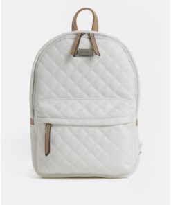 Bílý prošívaný batoh Bessie London