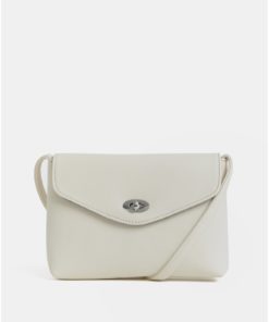 Krémová crossbody kabelka Dorothy Perkins