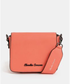 Oranžová crossbody kabelka Claudia Canova Priti