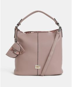 Starorůžová kabelka Bessie London