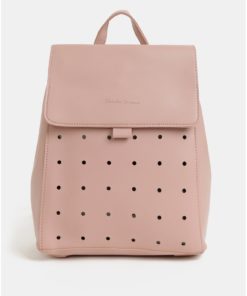 Starorůžový děrovaný batoh Claudia Canova Kalilah