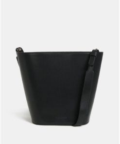 Černá kožená crossbody kabelka Vagabond Alabama